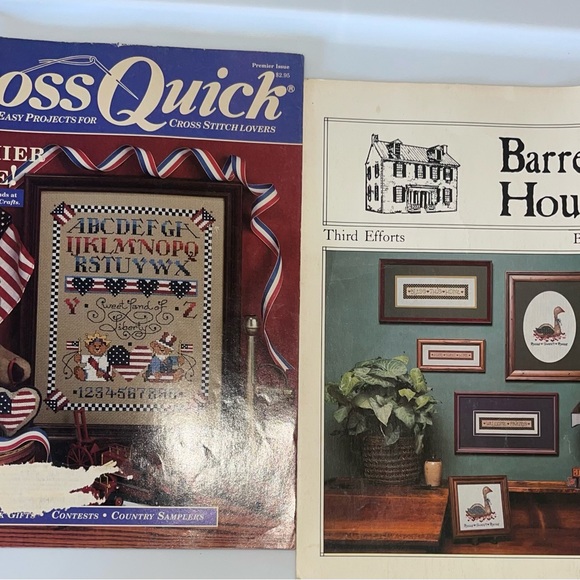 Vintage Lot of Cross Stitch & Country Crafts Magazines 87’-92' Better Homes - Picture 5 of 5